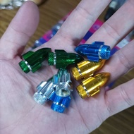 [2 PCS]Valve cap / Bicycle Tube Valve Aluminum Cap/ Penutup tyre cap basikal