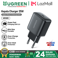UGREEN Kepala Charger GaN Nexode Pro 45W Samsung Super Fast Charging 2.0 25w 45w