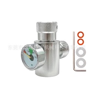 Sodastream Soda Cylinder Connector with Pressure Gauge W21.8-14Connector for Beer Water Plant Tank