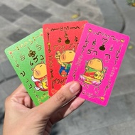 8.45 A.M. : Card sticker die-cut 1