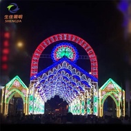 Wen Travel Night Tour Street Lighting Decoration led Pattern Modeling Light Street Lighting Art Mode
