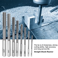 haapeury 8PCS Chucking Reamer Set Straight Shank High Speed Steel H7 Reaming Tool Accessories 3/4/5/