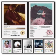 Giveon Hip Hop Album Cover Canvas Painting  Pop Rapper Future Art for Bar Room Home Decoration Aesth