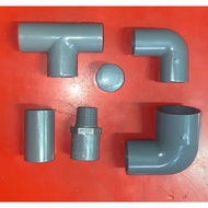 PVC PIPE FITTING PENYAMBUNG PAIP PVC PENYAMBUNG TANGKI PVC