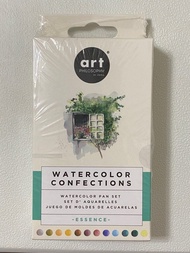 Prima 12色 essence 鐵盒裝水彩磚顏料