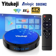 Yitukeji W2 Plus Android 11 Tv Box Amlogic S905w2 2.4g 5g Dual Wifi Bt4.0 Av1 4k Hdr H.265 64g 32g 1