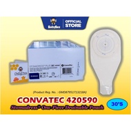 (REF 420590)Convatec STOMADRESS PLUS Drainable Opaque Pouch 19-64mm 30'S