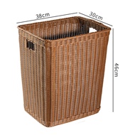 Kens Laundry Basket Home Use Large Size Hotel Bunkhouse Dirty Clothes Storage Basket Bathroom Covere