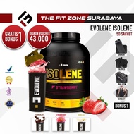 Evolene Isolene 50 Sachets Whey Protein Isolate Original