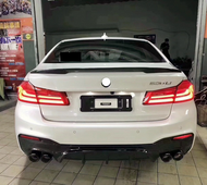 BMW G30 520I 530I 530E 5 Series M pefomance style abs spoiler