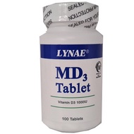 LYNAE MD3 Vitamin D 1000iu Tabs 100s - Halal certified