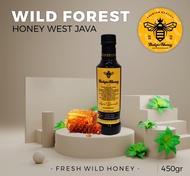 Wild Forest Honey West Java (halal, organic, natural, 100% pure honey no sugar added) madu tualang / hutan