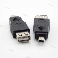 Universal USB 2.0 A To Mini B 5-Pin Male Adapter For Mini Type-A B Jack Splitter Smart Phone OTG Converter WDAGTH