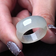 冰種翡翠馬鞍戒指戒圈 | 國際14圍 | 天然緬甸玉翡翠A貨 | 送禮