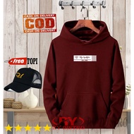 Bonus Hat. RY LIFESTYLE SCALE1989 White Hoodie + Random Hat Men's & Women's Sweater/