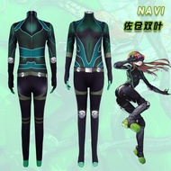 Ready Stock 5Navi Sakura Futaba Cosplay Bodysuit