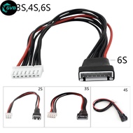 GVB RC 2/3/4/6S Lipo Battery JST-EH Adapter Plug Balance Charger Cable Extension Used To Connector L