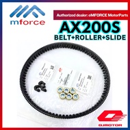AX 200 AX200 AX200S TIMING BELT ROLLER BUSH SLIDE PIECE U CLIP ORIGINAL QJMOTOR