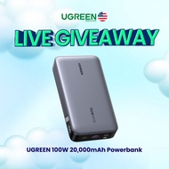[UGREEN Live Giveaway] UGREEN 100W 20000mAh Nexode Powerbank 3 Port PD Fast Charging SFC2.0