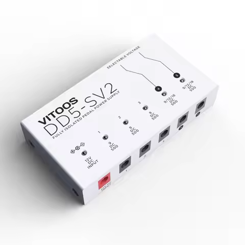 VITOOS DD5-SV2 effect pedal power supply fully isolated Filter ripple Noise reduction High Power Dig