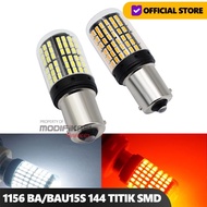 LED REVERSE LIGHTS TURN SIGNAL SIGN 1156 CANBUS BA15S BAU15S 144 SMD LED 12-24V LED DAJJAL SUPER BRI
