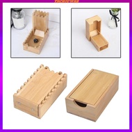 [Tachiuwa2] Bamboo Dice Foldable Wood Die Roller Castle Dice Tray for Board Game RPG Players