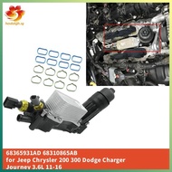 [hzsdakjjh.] For    Ram 3.6L 11-16 68105583AF 68310865AB  Oil Filter Housing Aluminum   Filter Housi