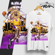 COURTZONE APPAREL THE KID FROM AKRON GRAPHIC COTTON TSHIRT FOR MEN