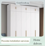 Grade Wood Enf 60cm Solid Deep Bedroom 2.5/2.6/2.7/2.8/2.9/3m Small Household Wardrobe Modern Simple