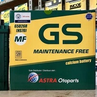 Original and Trusted Gs Mf Ns70 12V 65Ah Dry Car Battery