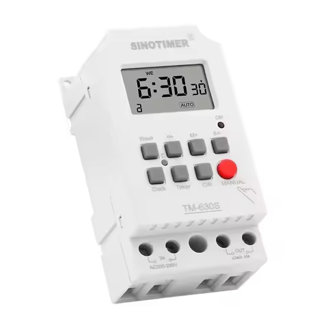 28 ON/OFF AC 220V DC 12V Second Setting Digital Timer Switch 24hr 7 Days Weekly Programmable Time Re