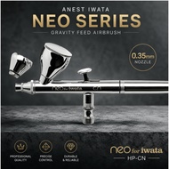 ANEST IWATA NEO HP-CN 0.35mm Airbrush Gravity Feed Dual Action Spray Gun Japan