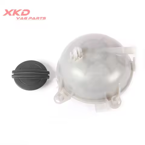Coolant Reservoir Tank Bottle & Cap Fit For VW Golf R32 GTI Rabbit e-Golf AU-DI A3 S3 5Q0 121 321 5Q