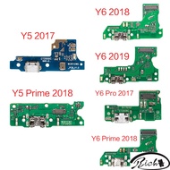 1pcs USB Charger Charging Port Connector Data Flex Cable For HuaWei Y5 Y6 Prime 2017 2018 2019