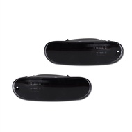 มาร์กเกอร์ด้านหน้ารถ2ชิ้นไฟจอดรถปลอกครอบไฟสำหรับ VW Beetle 1998 -2005ไม่มีหลอดไฟ/ซ็อกเก็ต