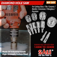 !!! 14MM - 50MM SALI DIAMOND CORE HOLE SAW DRILL BIT AND WRENCH / DIAMOND HOLE SAW DRILL BIT FOR GLA