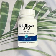 50% OFF ราคา Sale!! EXP: 04/2024 เบต้ากลูแคน Beta Glucan 1-3 1-6, 200 mg 60 Veggie Capsules (Lake Avenue Nutrition®)