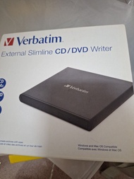 Verbatim 外置式 Slimline CD/DVD 燒錄機