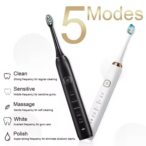 Compatible with Oral B Ultra Electric Toothbrush 3D Rotation Rechargeable Teeth Brush Pressure Senso