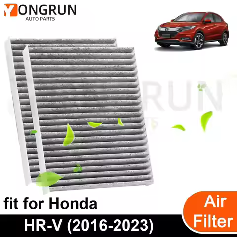 2Pcs New Car Engine Air Filter Cleaner for 2016-2023 Honda HR-V Car Accessories OEM CF11182 80291-T5