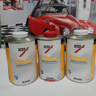 NEW Species Hecker clear coat 8450 (2 klg) + Hardener 3240 (1klg)
