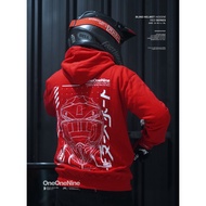 Ksr ONEONENINE - BLIND HELMET RED SERIES HOODIE