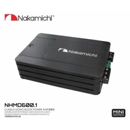 Nakamichi NHMD600.1 - Class D Mono Block Power Amplifier | MonoBlock High Power Amp | Woofer | Keret