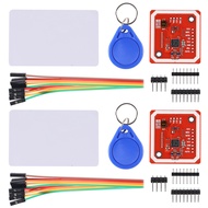 AITRIP 2 PCS PN532 NFC NXP RFID Module V3 Kit Near Field Communication Reader Module Kit I2C SPI HSU