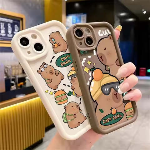 Casing For Xiaomi Redmi Note 15 Pro 5G 15C 15 15A 14C Note 14 13 12 Pro Plus A5 13C 4G 5G Capybara C