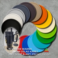 Silicone Rubber Coaster Anti Slip Round Flexible Silicone Rubber Coaster