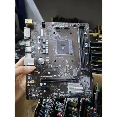 used for MSI B450M A PRO MAX AM4 Motherboard Used Original Pull Out mATX DDR4 Support 1 2 3 Gen AMD