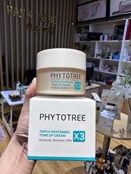 Kem dưỡng trắng nâng tone chống lão hoá Phytotree Triple Whitening Tone Up Cream X3