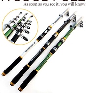 [PNN.10De22ғ] JORAN PANCING CARBON FIBER Telescopic Rod 3 METER / stik pancing joran pancing / joran