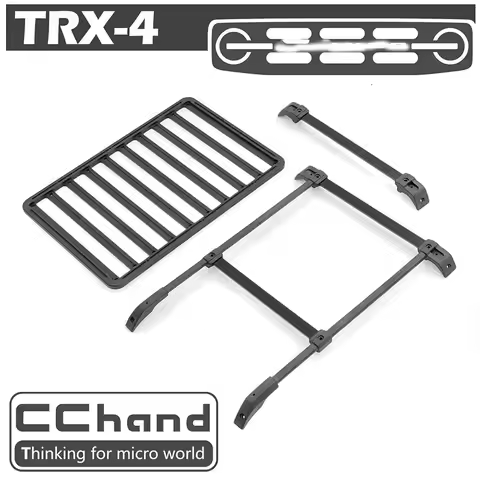 Metal Flat Luggage Rack for TRAXXAS TRX4 NEW FORD BRONCO PART